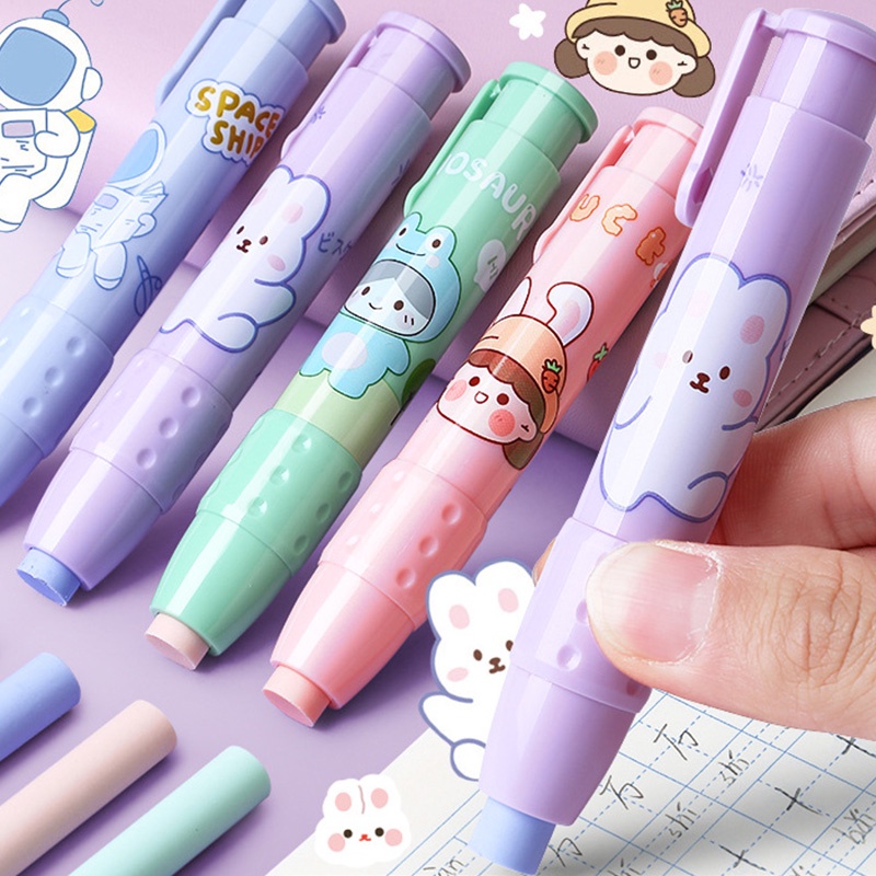 Correction Tape Kertas Desain Kartun Kawaii Kreatif DIY Untuk Perlengkapan Kantorsekolah