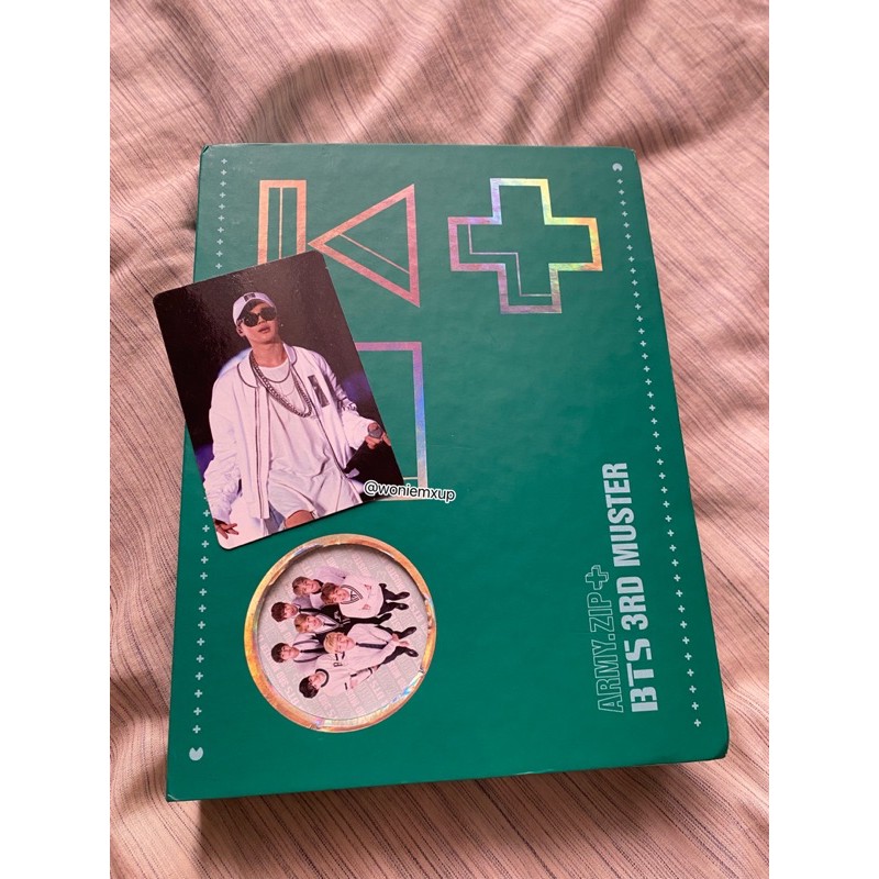 [FULLSET] BTS Jimin 3rd muster armyzip DVD photocard pc
