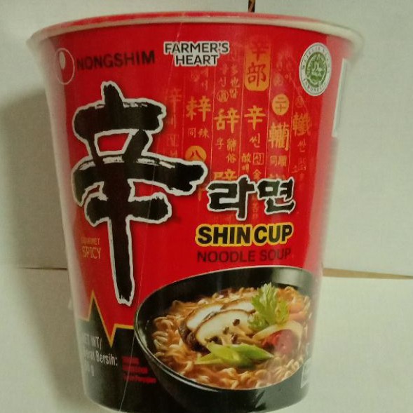 

Nongshim Shin Ramyun Noodle Soup Cup 68gram*