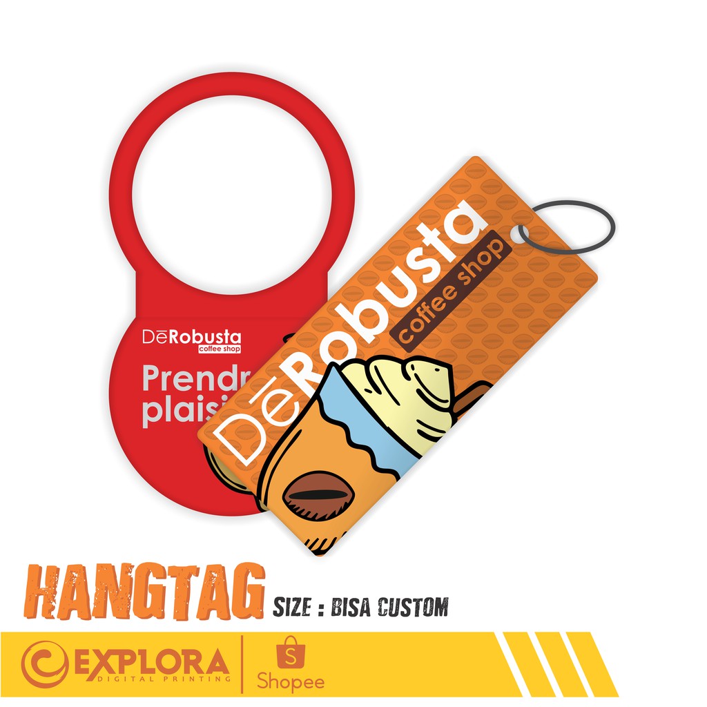 

Label Hang Tag Baju Ukuran Custom Murah dan Cepat