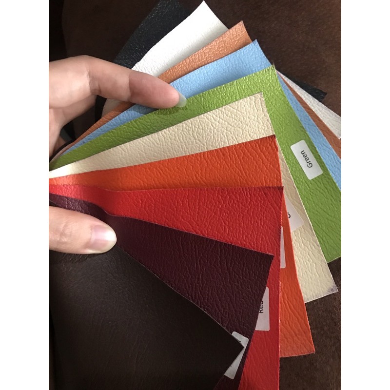 bahan spon / kain oscar / kulit sintetis imitasi meteran murah / oskar meteran