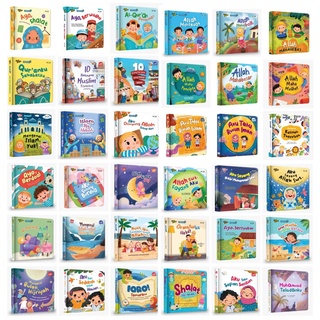 BOARDBOOK BEST SELLER Halo Balita Mizan Penuntun SERI TERBARU & TERMURAH!! READY BANYAK JUDUL. Ayah Ibu Ceritakan tentang Allah Swt/Allah itu Siapa Ya/Iqro Temanku/Allah Maha Hebat/Muhammad Rasul Mulia/Mengenal Sifat Allah/Mengenal Islam