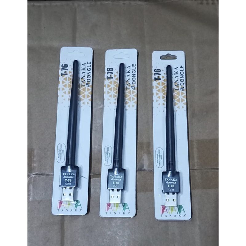 USB DONGLE WIFI ADAPTER SET TOP BOX TV DIGITAL TANAKA T-76, DONGGEL WIFI  YOU TUBE, DONGLE WIFI STB 
