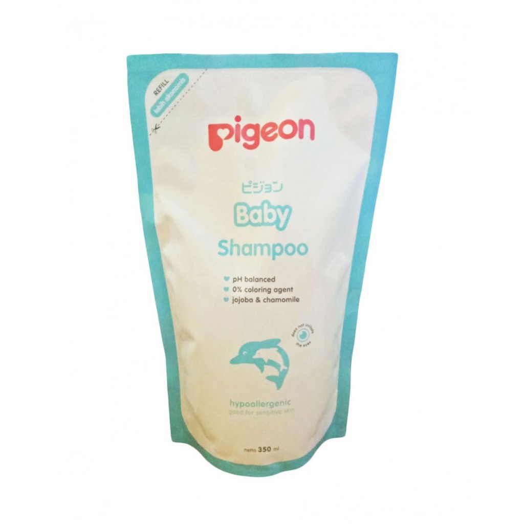 pigeon baby shampoo hypoallergenic 350ml refill 1151