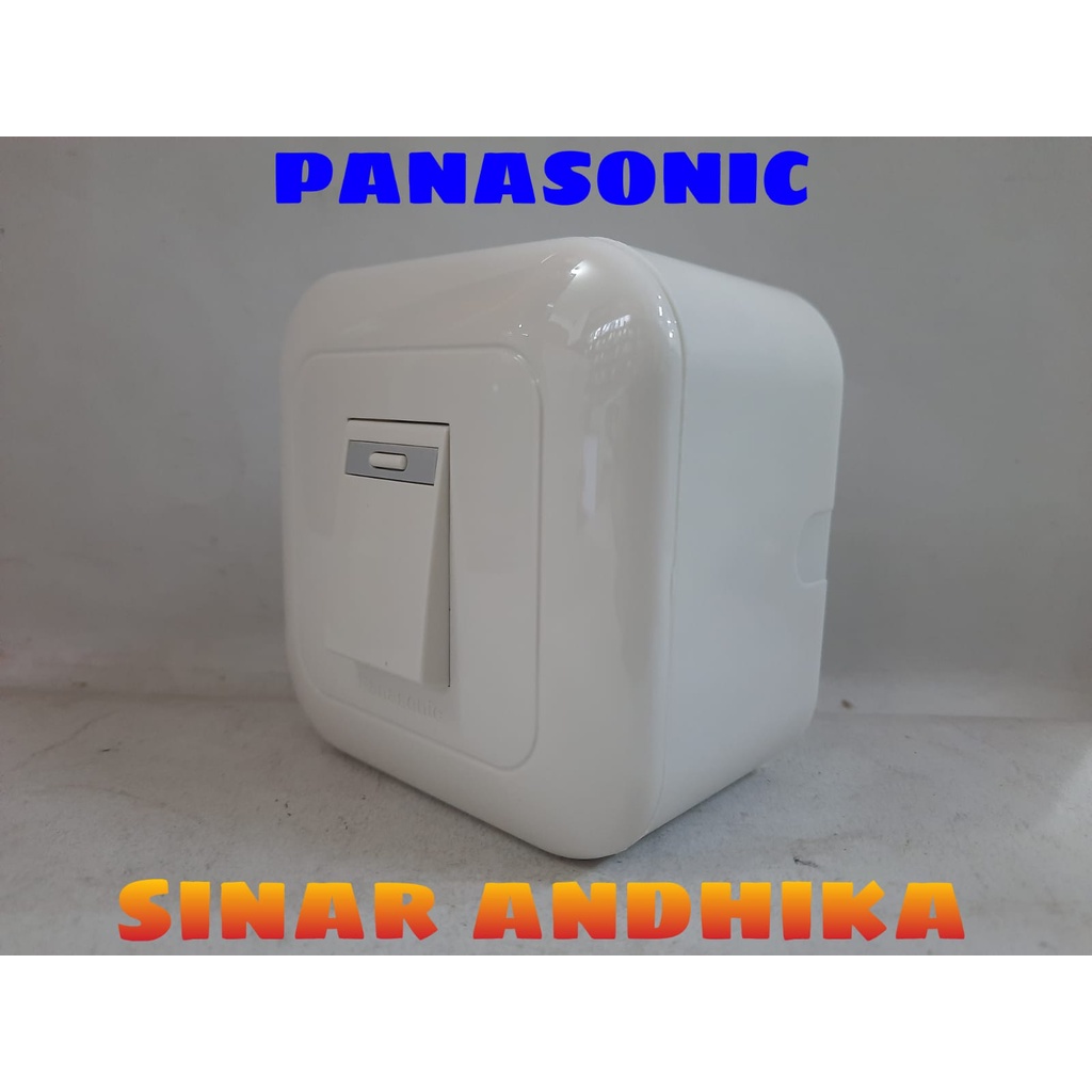 SAKLAR ENGKEL KECIL PUTIH OUTBOW PANASONIC WEJ 78019+WEJ 5531+WEJ 6911W