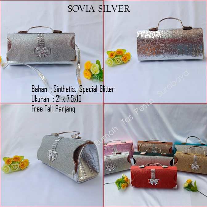 Tas Seserahan,Tas Souvenir,Tas Home Made ,SOVIA SILVER