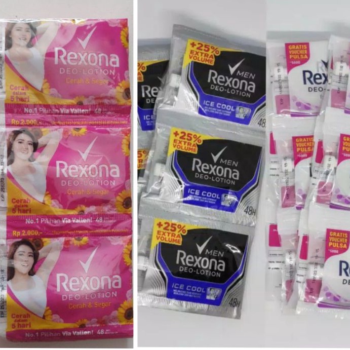 Rexona Deo Lotion - Men -Women - 1 Renceng 12 schet