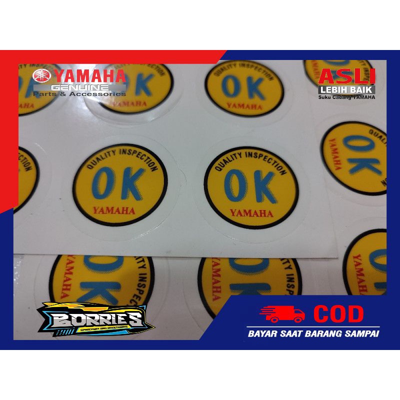 STIKER OK YAMAHA RX KING TERLARIS Bahan Lokal