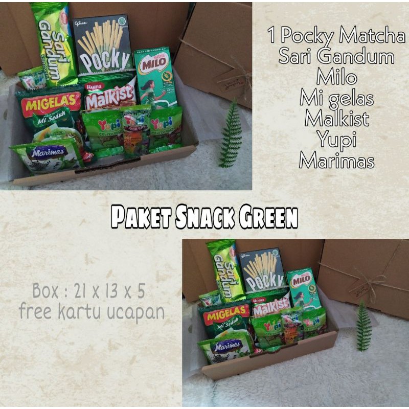 

Hampers Snack Green