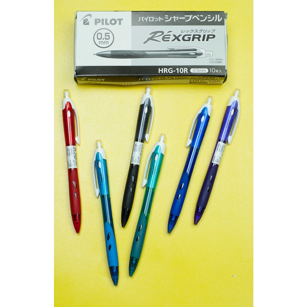 

PENSIL MEKANIK / MECHANICAL PENCIL PILOT REXGRIP 0.5 MM HGR 10 R