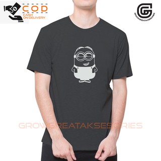  Kaos  Distro  Pria Minionss Cotton Combed 30s Kaos  Distro  