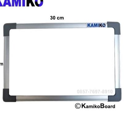 

❃ Whiteboard Kamiko Uk 20 cm x 30 cm Gantung Magnetic ♦