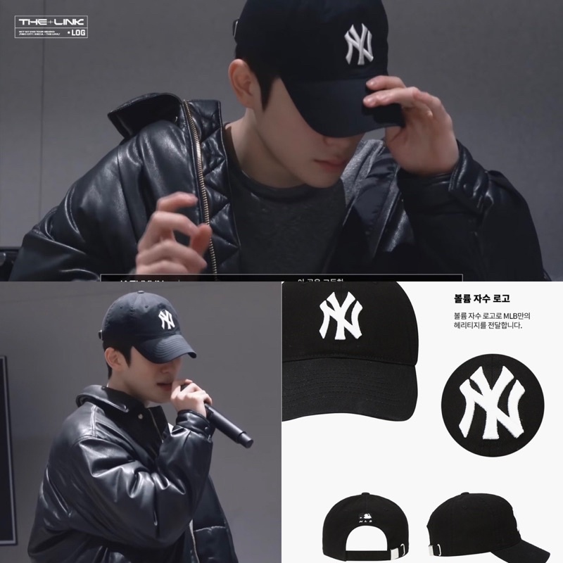 baca deskripsi  JAEMIN JENO MARK JAEHYUN MLB HAT TOPI NCT OFFICIAL