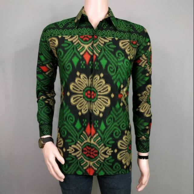 Kemeja batik pria batik NotoArto batik IPNU IPPNU lengan panjang kualitas premium modern keren murah
