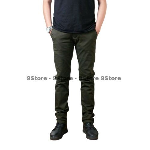 9store_ Celana Panjang Chino Pria / Celana Formal Casual Pria skinny / slimfit / pensil macam warna