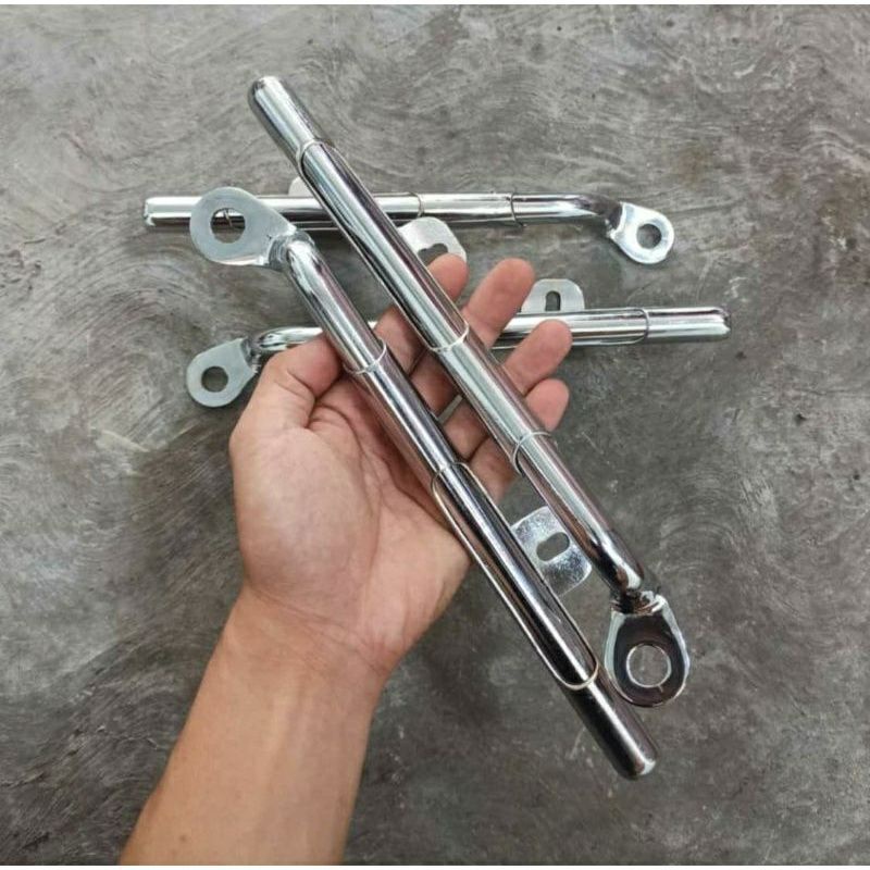 Begel belakang CB / begel panjang cb tebal full besi motif kartel dan kondom