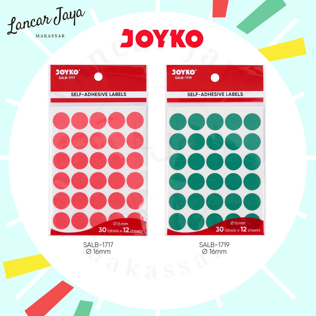 

Self Adhesive Labels Label Sticker Joyko SALB Color