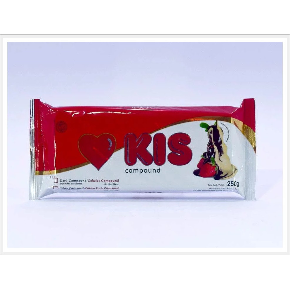 

COKLAT COMPOUND 250 GR CHEFMATE DARK/WHITE/KISS DARK/ALFA/COLATTA