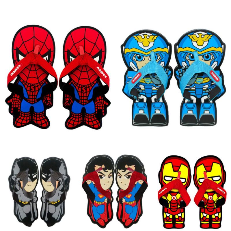 Sancu Sandal Anak Karakter Superhero