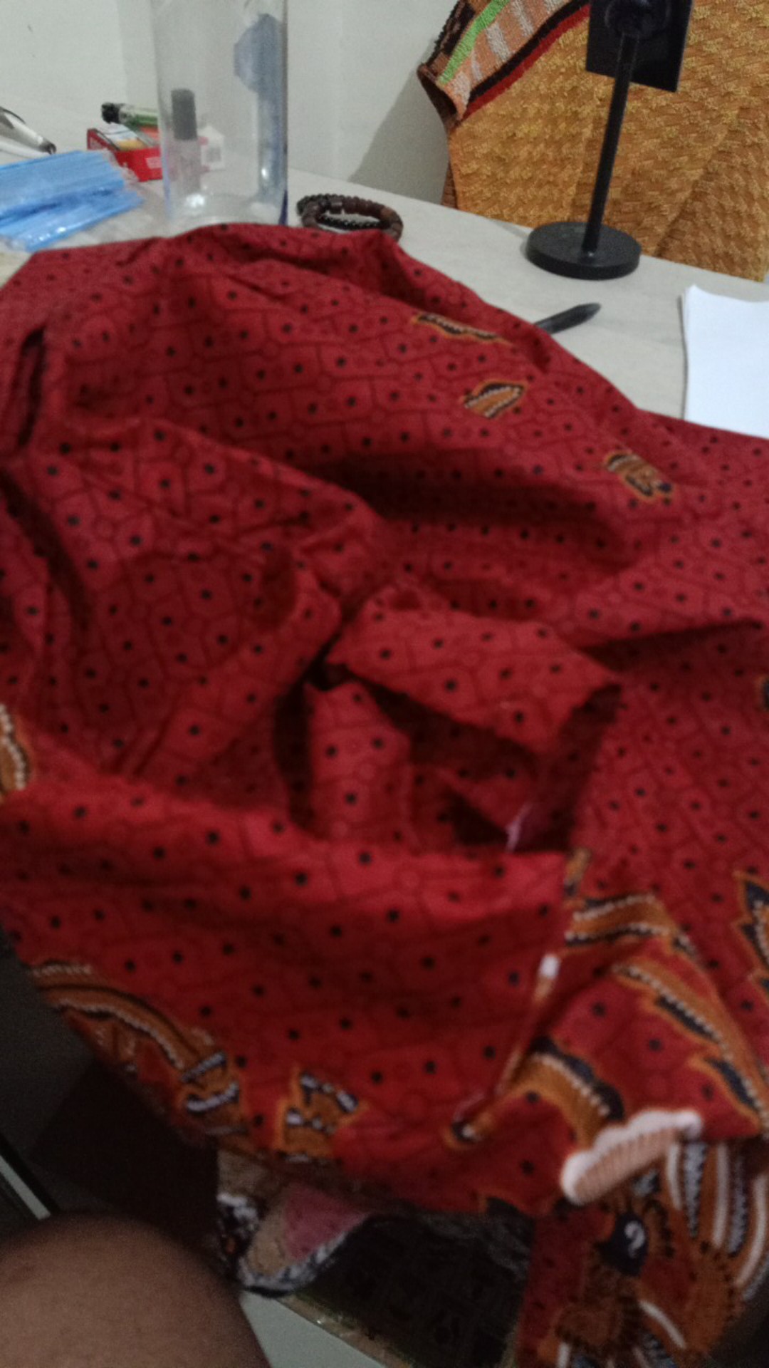 Hem Batik Lengan Pendek Motif Abas