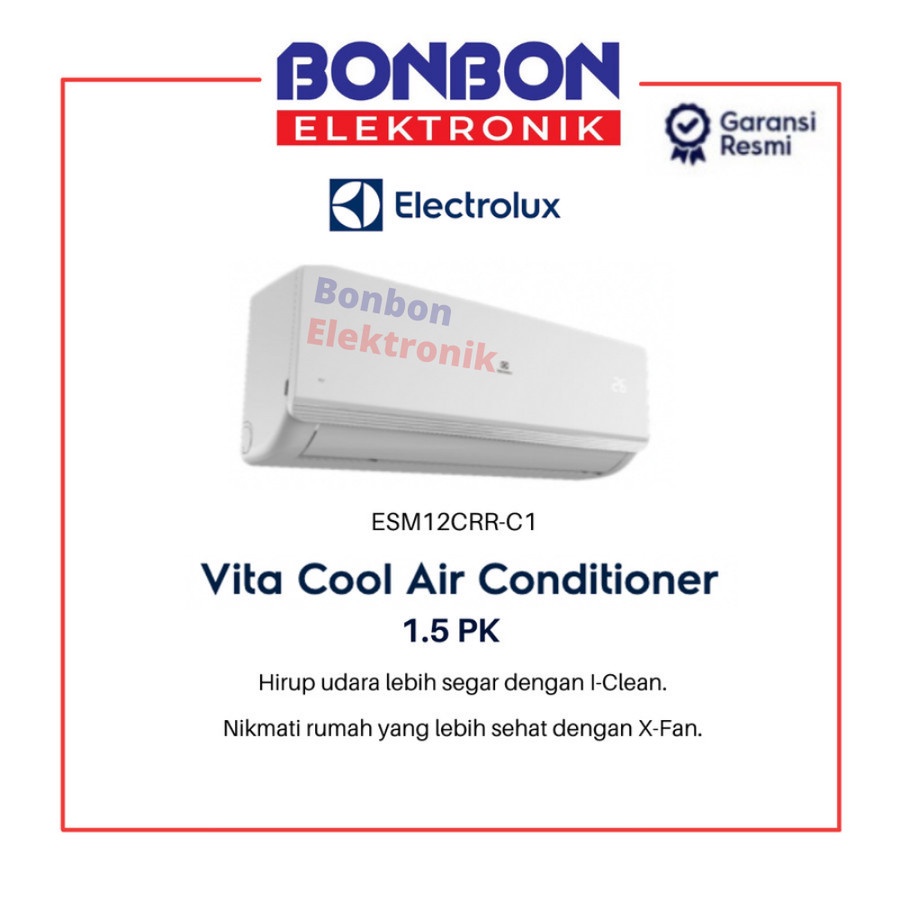 Electrolux AC 1.5PK ESM12CRR-C1 Vita Cool / 1.5 PK ESM 12CRR C1