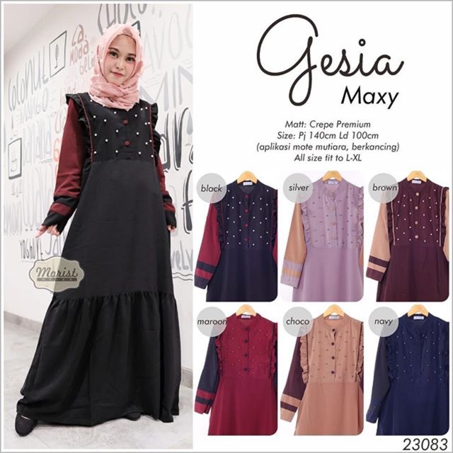 Gesia Maxy Dress Mutiara