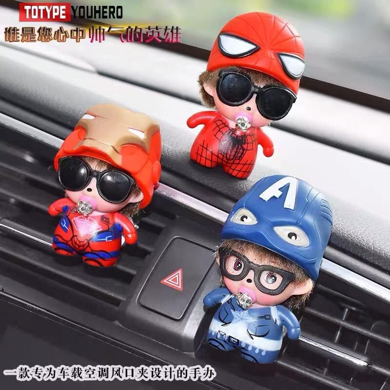 Aksesoris Pewangi Parfum Klip AC Mobil Airfreshener Aksesoris Pewangi Parfum Klip AC Mobil Airfreshener superman hook