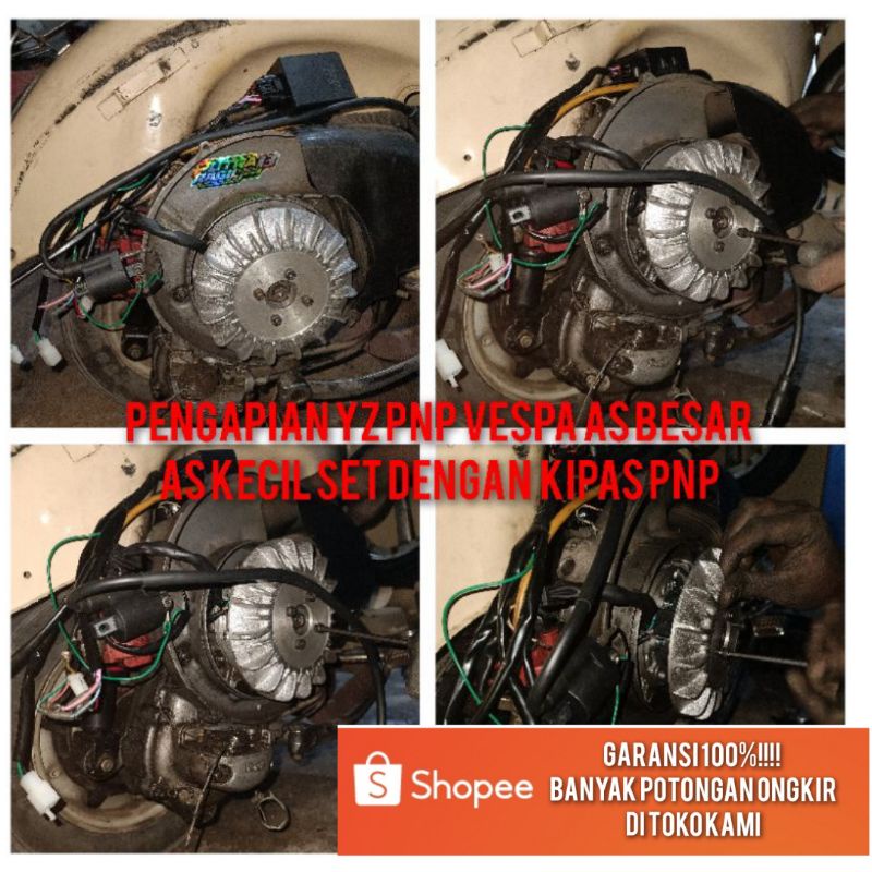 Pengapian Yz Pnp Vespa As Besar As Kecil Sprin Exsel Exlusif Bajai Px garansi
