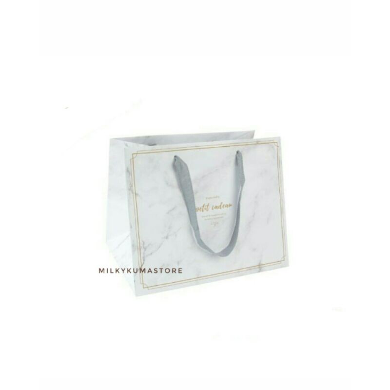 

paperbag marble serbaguna paperbag putih paperbag marmer