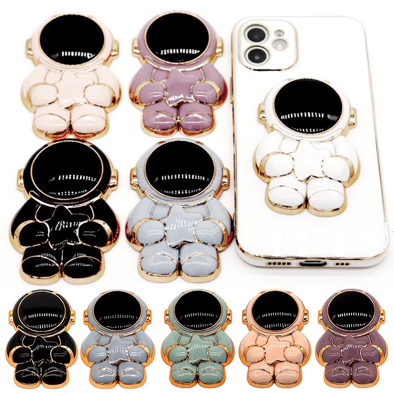 Stand Holder / Dudukan Ponsel Desain Astronot Kartun