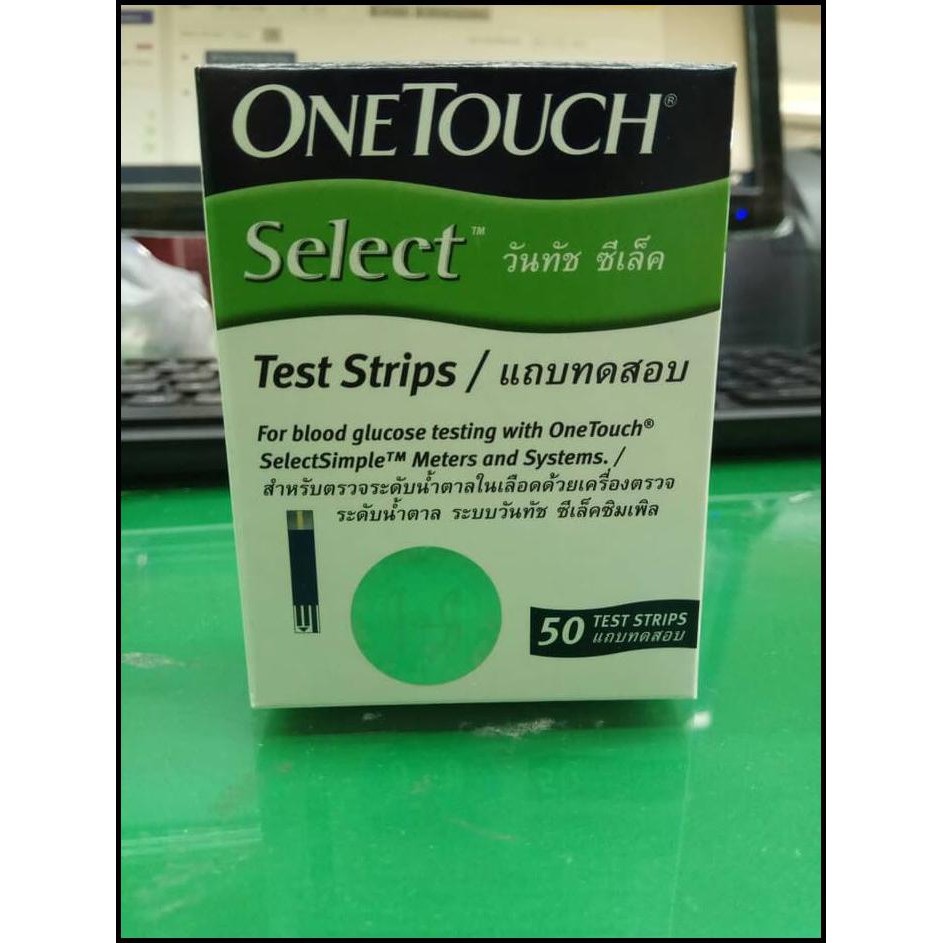 ONE TOUCH SELECT ISI 50STRIP TEST BERKASIAT