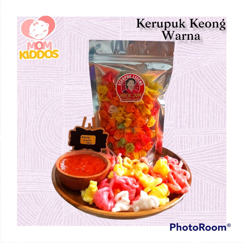 

KERUPUK KEONG MINI WARNA KERUPUK MENTAH KERING KUALITAS PREMIUM