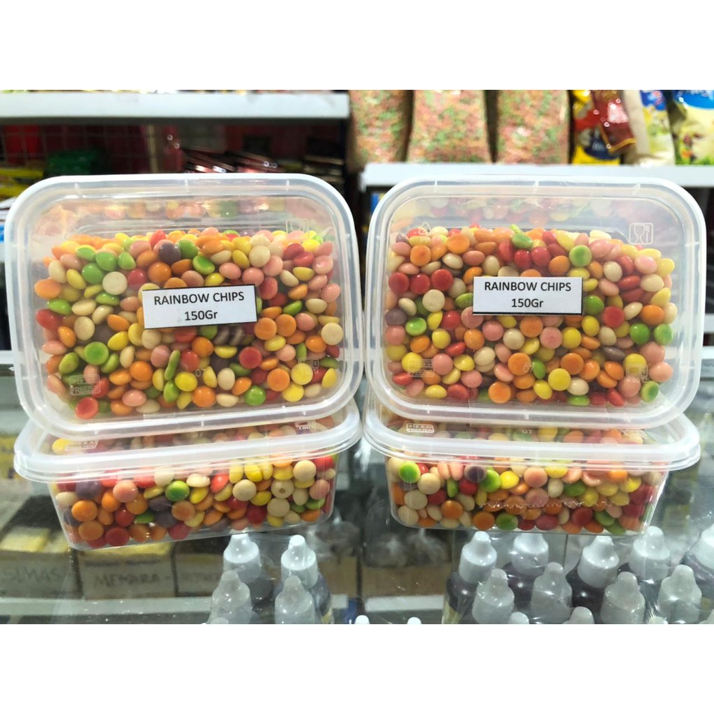 

Rainbow Chip Kemasan Repack 150gr