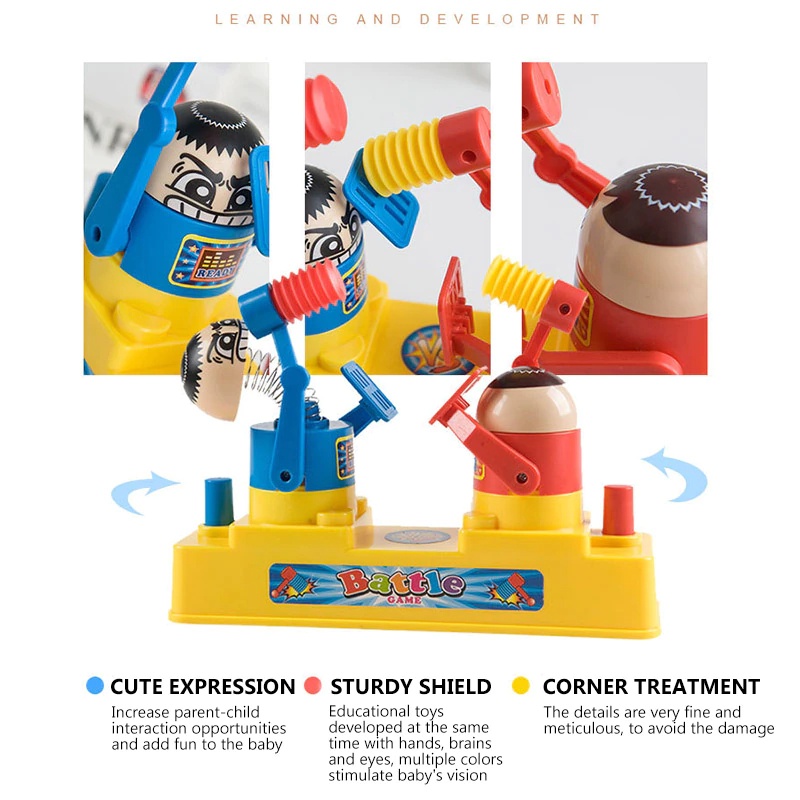 G8A pk permainan kontes pukul palu hammering board battle games - mix color Or-i