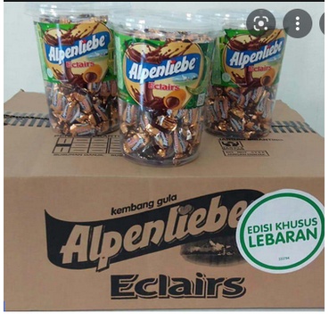 Alpenliebe Eclairs Topless Coklat Karamel Edisi Khusus Lebaran isi 100 pcs