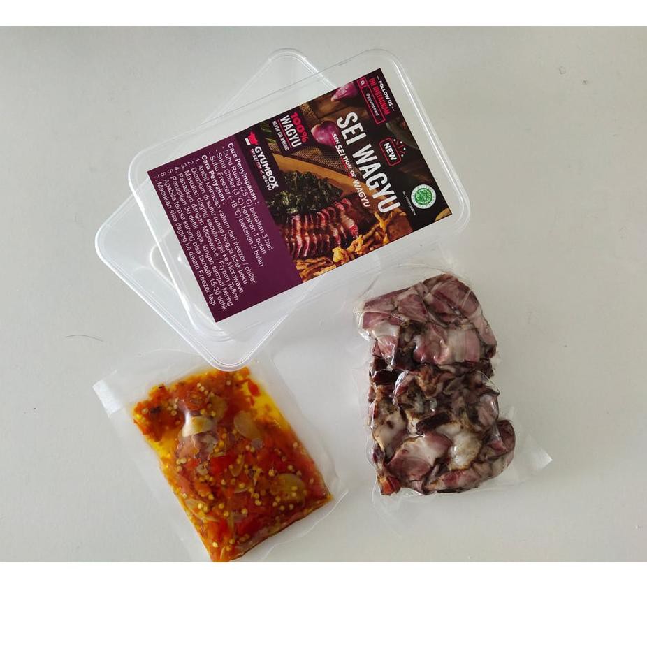 

*j-477 DAGING WAGYU SAPI SEI SAPI FROZEN FOOD BEEF SLICE MAKANAN INSTAN BEKU DENGAN SAMBAL BAWANG ◄