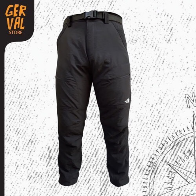 Celana panjang outdoor hitam - pinnacle pant Black