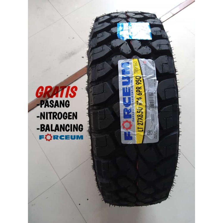 Ban Mobil Catok/Pacul M/T - Forceum 27X8,5 R14 MT08