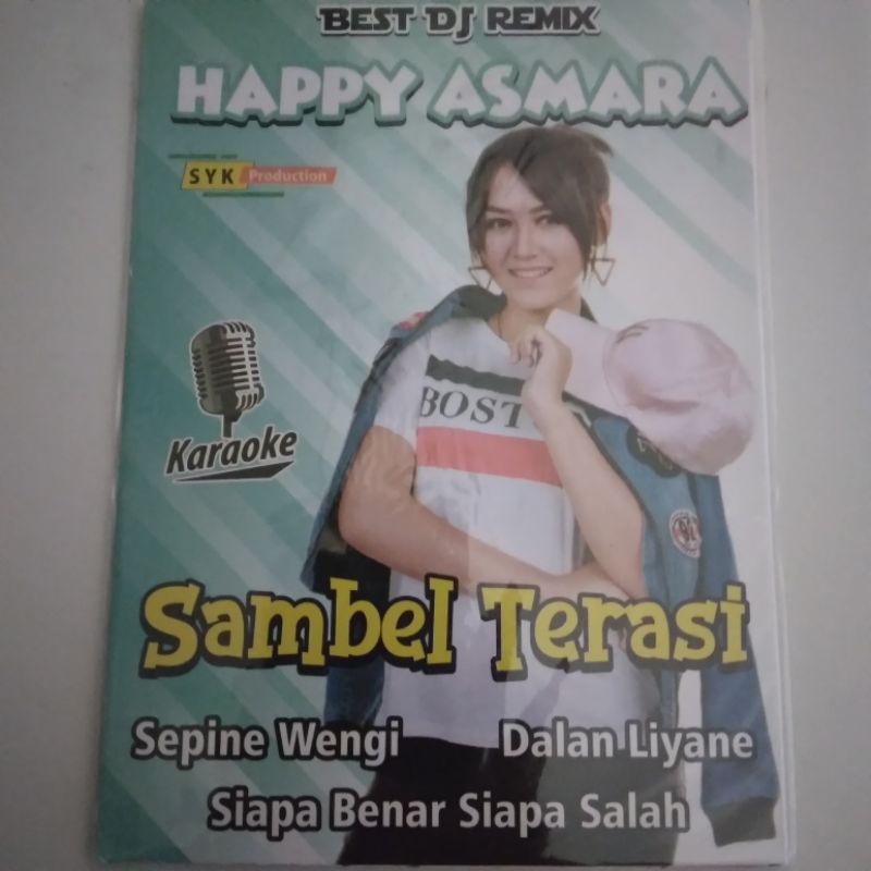 Vcd Karaoke album Happy Asmara