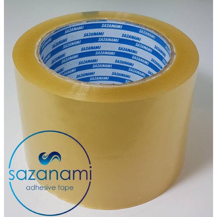 

Sini Lakban Bening 3" Inch 100 Yard Sazanami Opp Tape 72Mm Segera Dapatkan