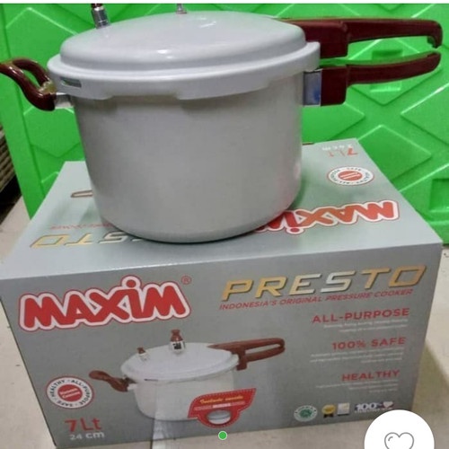 Maxim Panci Presto Teflon Cooker 24 cm - 7 Liter