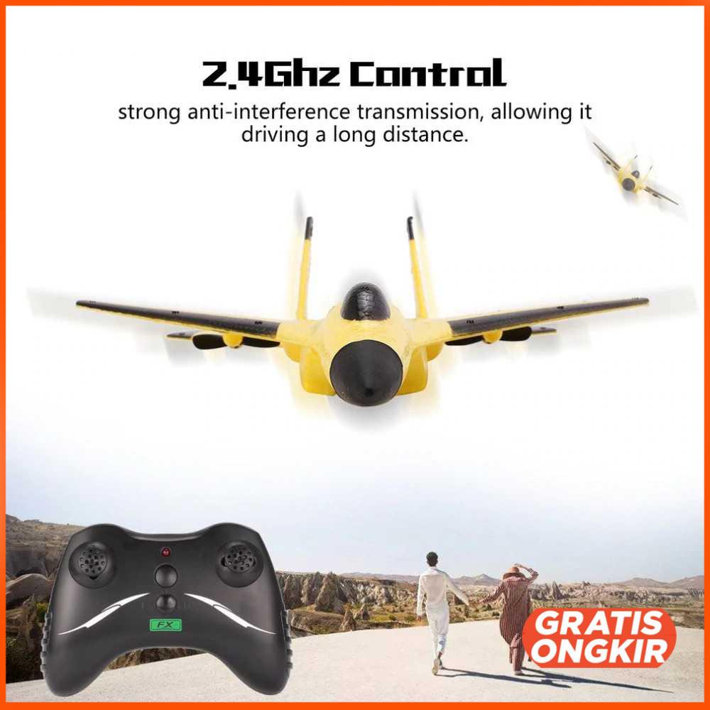 Remote Control Pesawat Terbang Glider Foam 2.4G RC FX 620