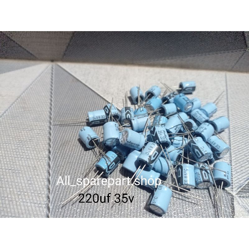 Elco 220uf 35v / ELCO 220UF 35V