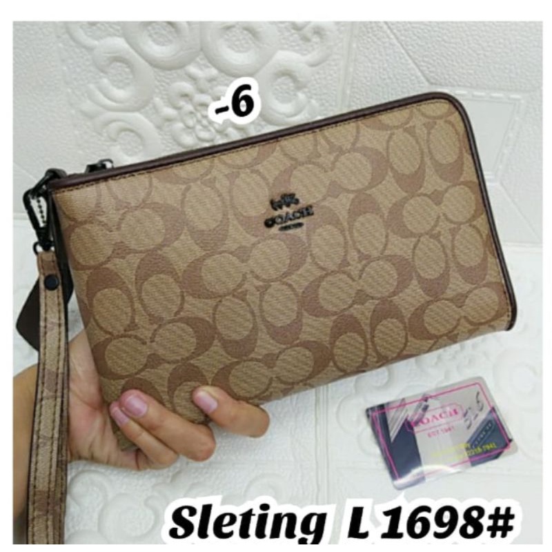 Handbag Seleting L Wanita Import / Cluthbag Banyak Slot Card