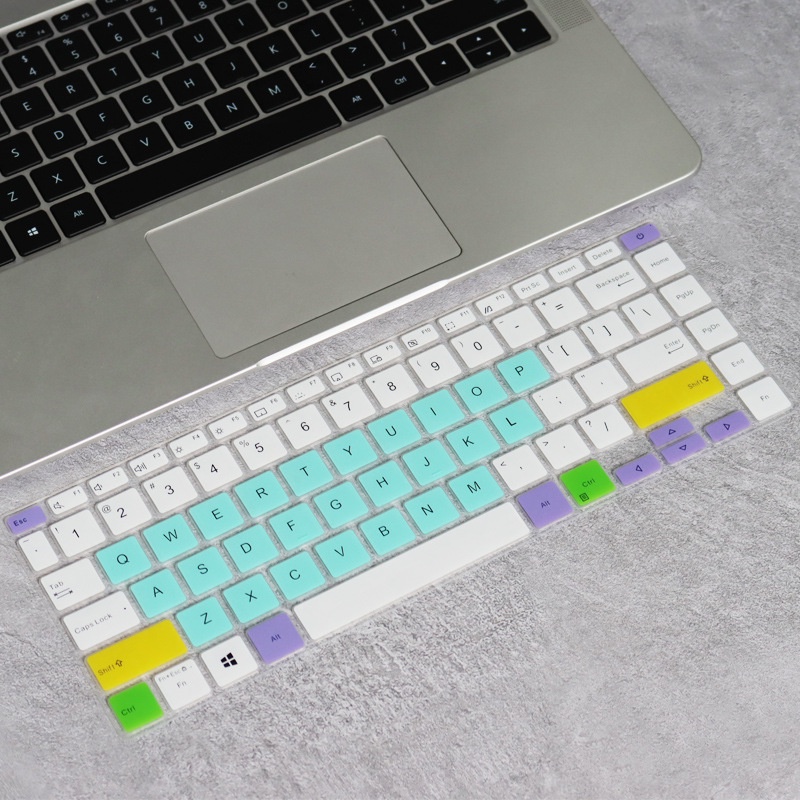 Cover Pelindung Keyboard Bahan Silikon Ultra Tipis Anti Air / Debu Untuk ASUS M413I X413F L410M ADOL14EQC 14 &quot;