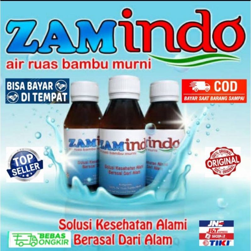 Zamindo Air Ruas Bambu Murni Asli Herbal Indonesia