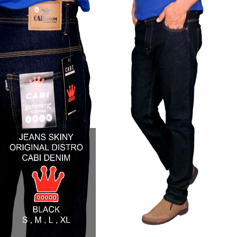 CELANA JEANS PANJANG STRET PRIA CELANA SLIMFIT CELANA NGARET SIZE:S-XXL