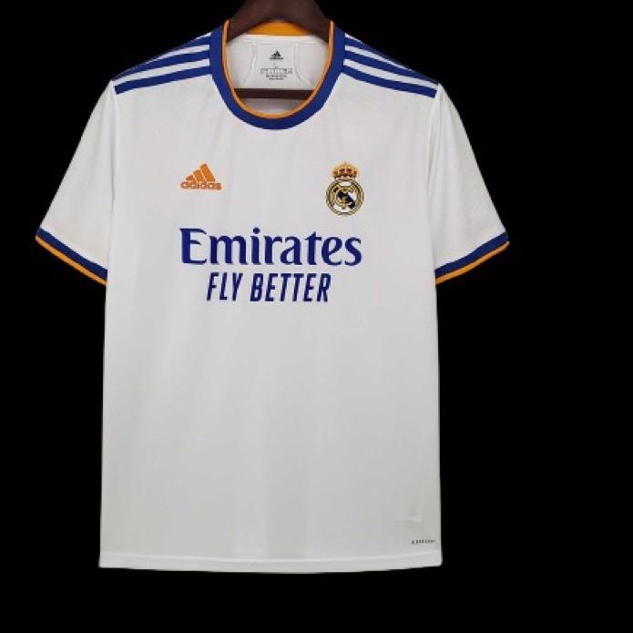 ✻ JERSEY BOLA REAL MADRID HOME 2021 / 2022 GRADE ORI IMPORT 21-22 ❃