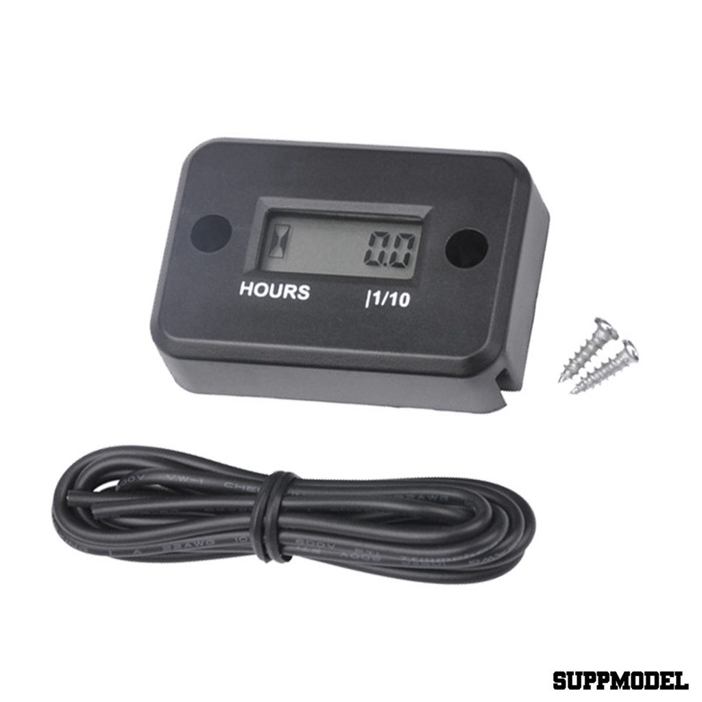 Spm Hour Meter Digital Lcd Sensitif Anti Air Ipx6 Untuk Motor