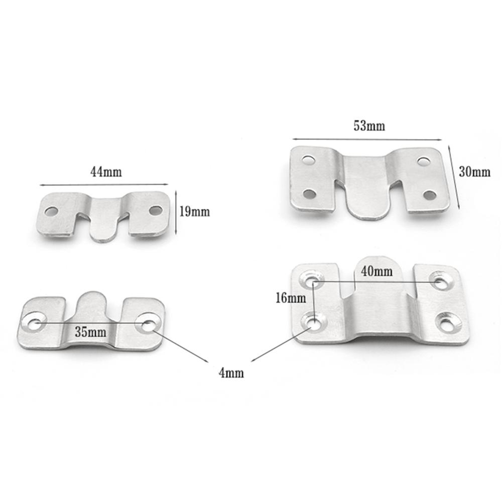 Nickolas1 Kait Bingkai Foto 20pcs Dudukan Siram Interlocking Gallery Lukisan Display Bracket